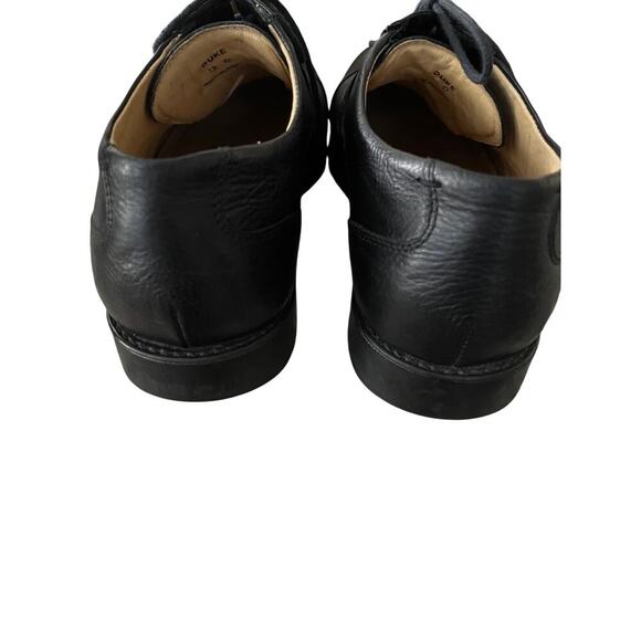 Belvedere Men 13  Studio Oxford Shoes Duke Black Leather Cap Toe Brazil Classic‎ - Picture 10 of 12